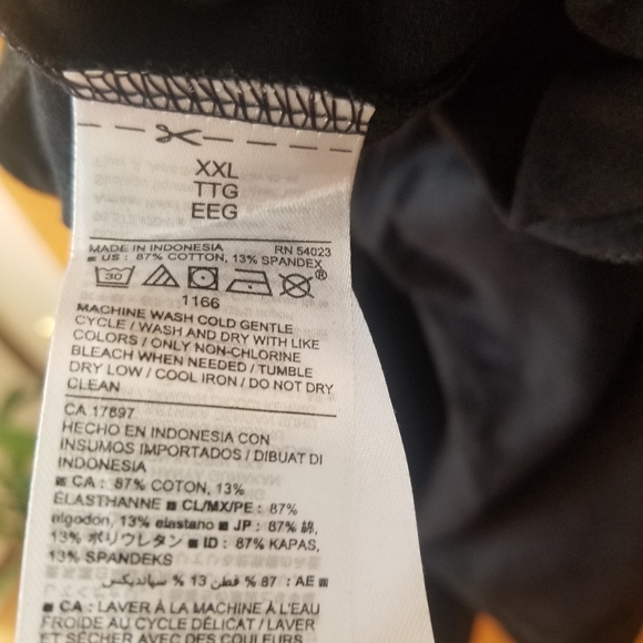 NWT Old Navy Black Leggings size XXL - Picture 5 of 5